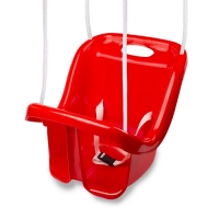 Качели подвесные "Малютка" красный ИГРУШКА г.Брянск