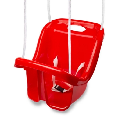 Качели подвесные "Малютка" красный ИГРУШКА г.Брянск