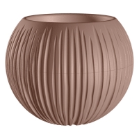 Кашпо "Сфера" (1,7 л.) Цв. Мокачино (Арт.КШ-9636) Кашпо "Сфера" (1,7 л.) Цв. Мокачино (Арт.КШ-9636)