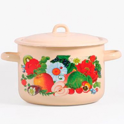 Кастрюля 4.3л С-16141/4КмЭ ФРУКТОВЫЙ МИКС (г.Лысьва)