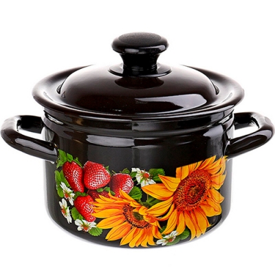 Кастрюля 41704-102/6 2л (корич.) пр-во ООО "КМК" по 4 шт в уп