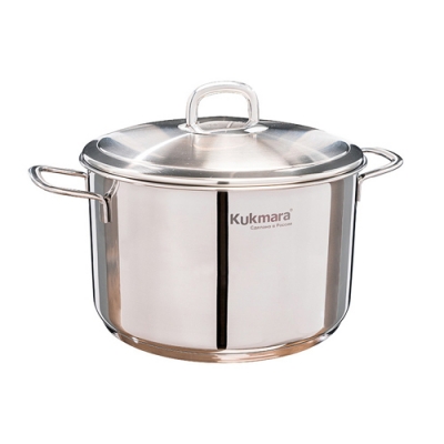 Кастрюля линии "SAFIA" 6л. д.24см,с металлической крышкой "Kukmara" SF-CA6024M