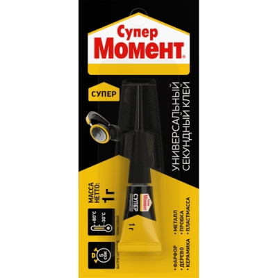 Клей Супер Момент 1 гр на мульти-карте 3000290 Клей Супер Момент 1 гр на мульти-карте 3000290