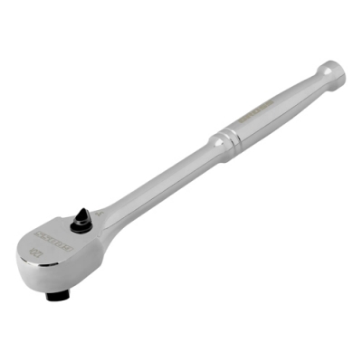 Ключ-трещотка 3/8", CrV, 120 зубьев, цельнометаллический, хром// Gross арт.14051 Ключ-трещотка 3/8", CrV, 120 зубьев, цельнометаллический, хром// Gross арт.14051
