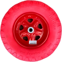 Колесо для тачки Вариант ПУ (литое) 4.80/4.00-8 с подшипником 20 мм К99-2Л