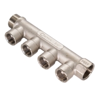 Коллектор 4 вых. в/р 3/4"х1/2" СТМ (30 шт.) Коллектор 4 вых. в/р 3/4"х1/2" СТМ (30 шт.)
