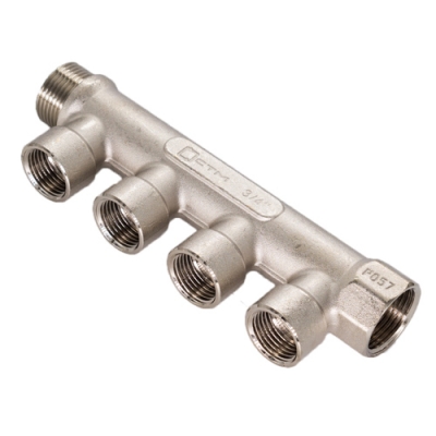 Коллектор 4 вых. в/р 3/4"х1/2" СТМ (30 шт.) Коллектор 4 вых. в/р 3/4"х1/2" СТМ (30 шт.)