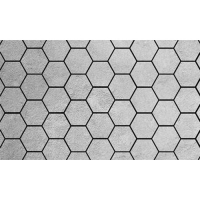 Коврик придверный Charming соты 60*90 st003