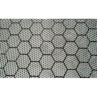 Коврик придверный Charming соты серый 90*120 st020