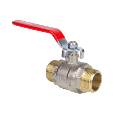 Кран шаровой полный проход TEBO НАР/НАР 3/4" ручка (6/48) (T-КШ.303.34.КР.CN)