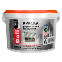 Краска фасадная укрывистая DALI - 2,5 л. (20403)