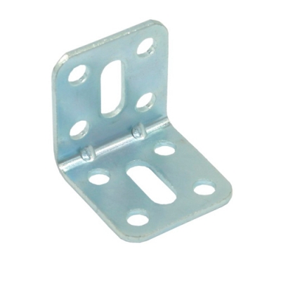 Крепежный уголок регулируемый Металлист 32*32*30*2.0 цинк (400шт)