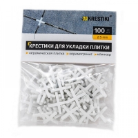 Крестики для плитки 2,5мм (200шт) Крестики для плитки 2,5мм (200шт)