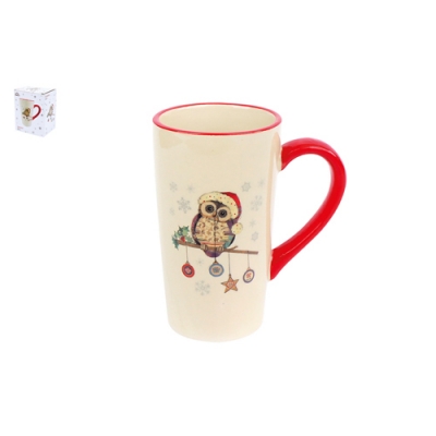Кружка 580 мл 2 п/уп, Owl Christmas ZFC577-51 Кружка 580 мл 2 п/уп, Owl Christmas ZFC577-51