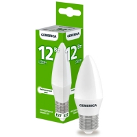 Лампа LED C35 свеча 12Вт 230В 4000К E27 GENERICA арт.LL-C35-12-230-40-E27-G Лампа LED C35 свеча 12Вт 230В 4000К E27 GENERICA арт.LL-C35-12-230-40-E27-G