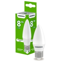 Лампа LED C35 свеча 8Вт 230В 4000К E27 GENERICA арт.LL-C35-08-230-40-E27-G Лампа LED C35 свеча 8Вт 230В 4000К E27 GENERICA арт.LL-C35-08-230-40-E27-G