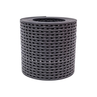 Лента карнизная вентиляционная BORGE 100мм*5м, серый графит (RAL7024)