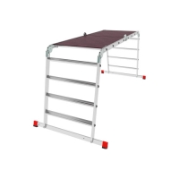 Лестница-трансформер профессиональная Новая Высота NV3336, 4*4 перекладин, ширина 800 мм 3336404