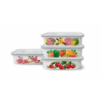 Лоток с полиэтиленовой крышкой 42504-082/4.03-У9 1.5л Белый пр-во ООО "КМК"