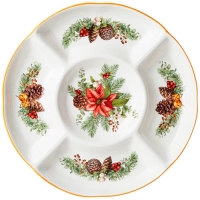 Менажница 5 секций lefard "Celebration" 30*30*3 см 54-616