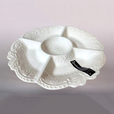 Менажница 5-ти секционная 27см 9081