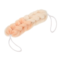 Мочалка-косичка Банные штучки Гигант градиент, кремовая 120 г, 6,5х6,5х31 см, soft/30 41452