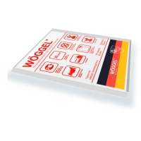 Монолитный поликарбонат Woggel 3мм (Б/цв) (2,05 х 3,05 м)