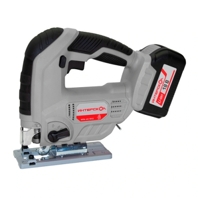 МПА-65/18Л2 акк. лобзик Li-ion АПИ (кейс, 2 аккум., 2 Ач, ЗУ) "Интерскол"