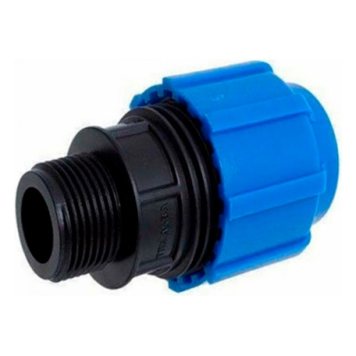 Муфта переходная с наруж. резьбой 40 х 1" ТПК-АКВА "Политэк" (40 шт.)