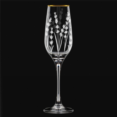 Набор бокалов 210мл. 6шт. арт.1717-ГЗ6 "Лаванда"