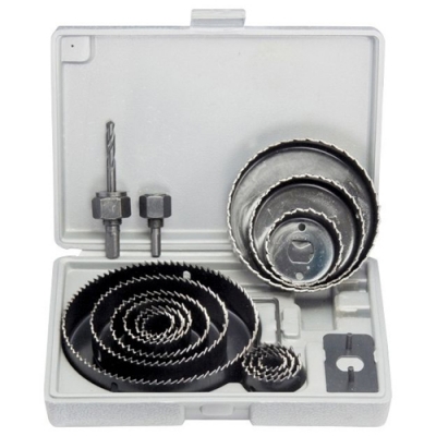 Набор кольцевых пил по дереву Ultima, 19-127 мм, 12 предм (112005)