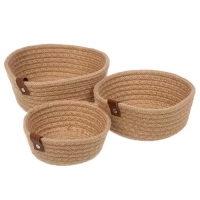Набор корзин 3 шт, для хранения, плетеный, Y4-8698 (481620)