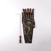 Набор шашлычный в колчане "ШАР" стандарт (5 шампуров+1 кочерга) нато 2К-278-1Н арт.2К-278