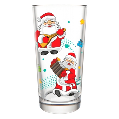 Набор стаканов 230мл. 6шт. арт.146-Д "Новогодняя песня" Набор стаканов 230мл. 6шт. арт.146-Д "Новогодняя песня"