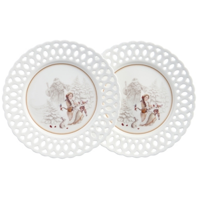 Набор тарелок закусочных lefard "Морозко" 20,5 см 441-048