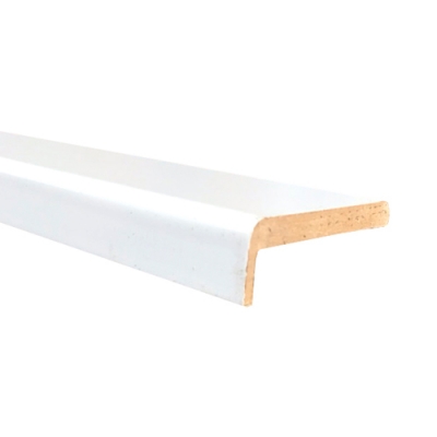 Наличник эмаль белая прямой 70*10*2150(5шт/уп) телескоп