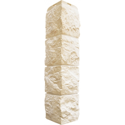 Наружний угол Туф (песчаный) ЭКО 0,58 х 0,15 м "АЛЬТА-ПРОФИЛЬ"