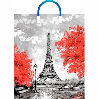 Пакет ПЭ с пластмассовыми ручками 38х45+3см (90) (Моменты) Глянцевый Артпласт (х5/50) 2200003879711