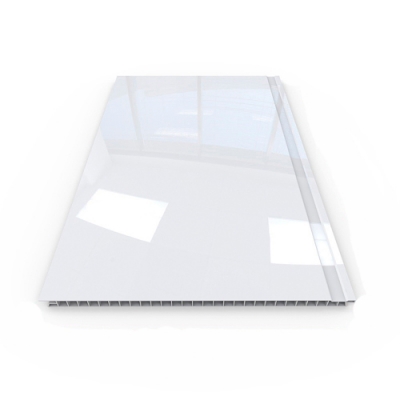 Панель ПВХ МастерПласт Люкс 2500 х 250 мм белая лакированная