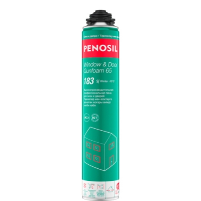 Пена монтажная профессиональная Penosil window door Gunfoam 65 183 800 мл.