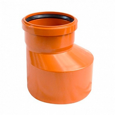 Переход эксцентрический ПП 110/200 "Политэк" (наруж.) SN8 Тип 2