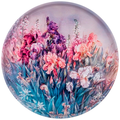 Поднос сервировочный agness коллекция "Полевые цветы" 33х2,1 см 898-209