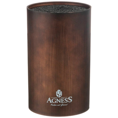 Подставка для ножей agness "Best" универсальная,11*18см 911-680