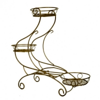 Подставка напольная Конек большой на 3 горшка М0000053 г.Москва