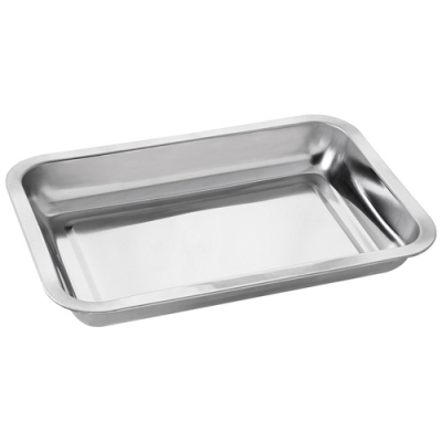Противень, Domestico, из нержавеющей стали, размер: 31*21*4 см арт.108945