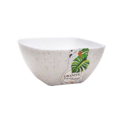 Салатник Granite Полимербыт 2,0л белый С34702
