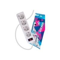 Сетевой фильтр КОСМОС 1,5м 4 гнезд, пвс 3х0,75мм2, белый FKsm1.5m-4g(W) Сетевой фильтр КОСМОС 1,5м 4 гнезд, пвс 3х0,75мм2, белый FKsm1.5m-4g(W)