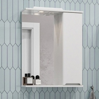 Шкаф зеркальный "Катрин -60" со свет ,белый, правый г. Пенза Шкаф зеркальный "Катрин -60" со свет ,белый, правый г. Пенза