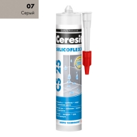 Силиконовая затирка ЦЕРЕЗИТ CS 25/280 СЕРЫЙ 07 3000362