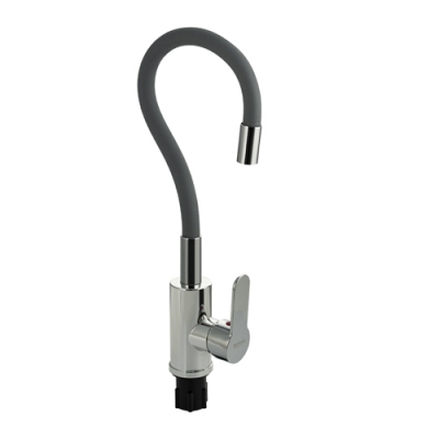 Смеситель для кухни, шаровый, из высокопрочного АБС пластика, с алюминиевым основаниемBRIMIX 5927